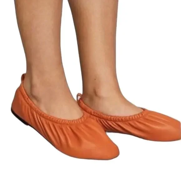 Everlane Shoes Everlane Nwob The Scruch Flat Elastic Ballet